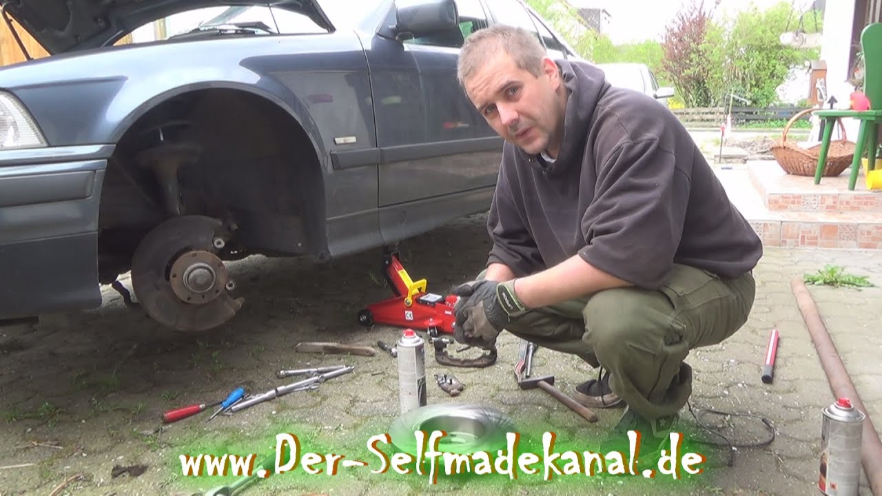 Bmw 316i 6 Bremsen Wechseln Diy Youtube