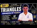 Triangles Class 10 🔥 | Fundamentals of Triangles | Day 1