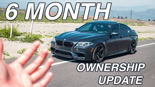 6 MONTHS OWNING MY F10 M5 !! (GAS, OIL, RELIABILITY, OWNERSHIP COSTS)