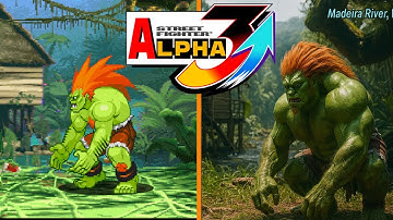 Street Fighter Alpha 3 Stages Recreated in Real Life with AI – Unreal Results!