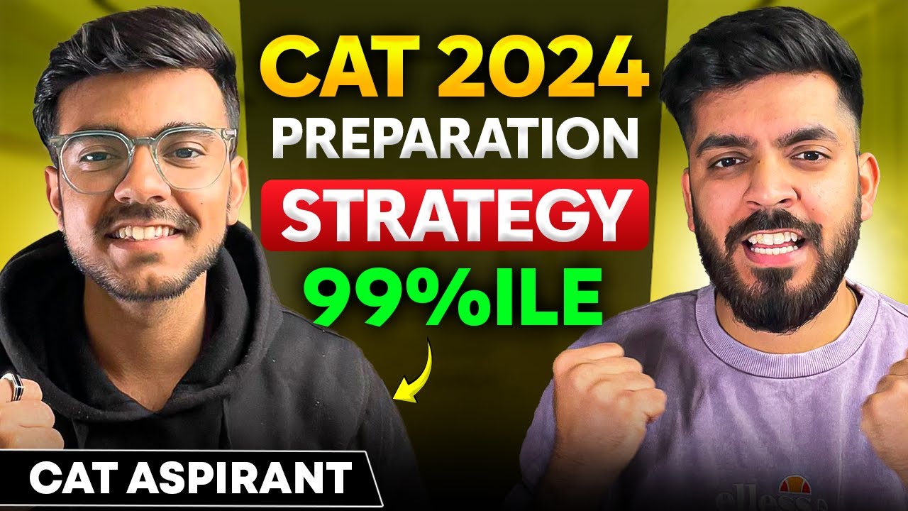 Best Study Plan for CAT exam 2024 🎯| My Brother's CAT 2024 Preparation ...