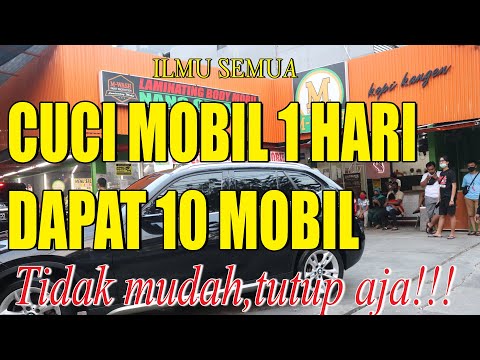 buka usaha cuci motor hanya modal 1 jutaan. 