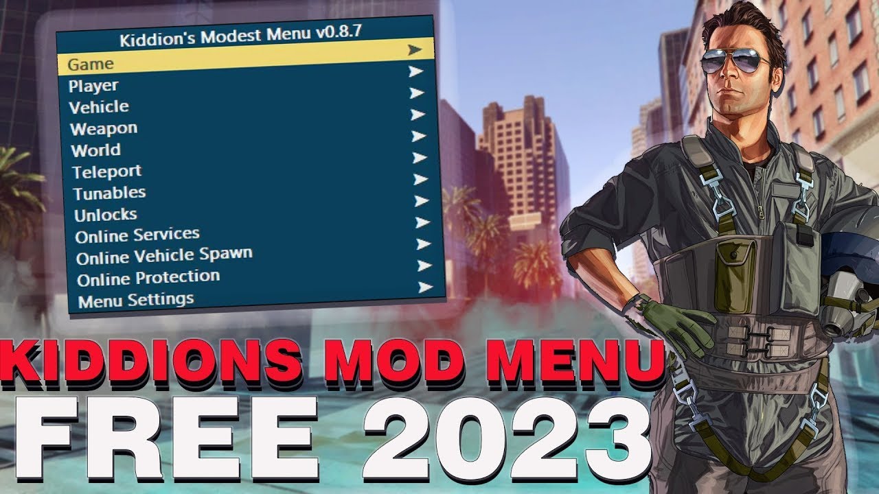 KIDDIONS MOD MENU GTA 5 KIDDIONS MOD MENU FREE 2023 GTA V KIDDIONS
