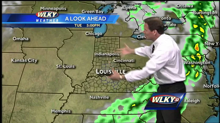 Monday evening weather forecast with WLKY's Jay Ca...