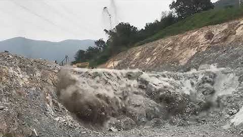 New rock demolition system Gaea O2 gas rock cracking