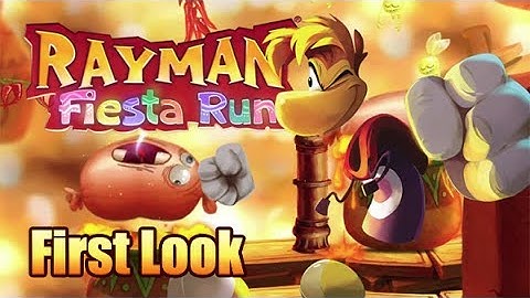 Rayman Fiesta Run Android Gameplay First Look