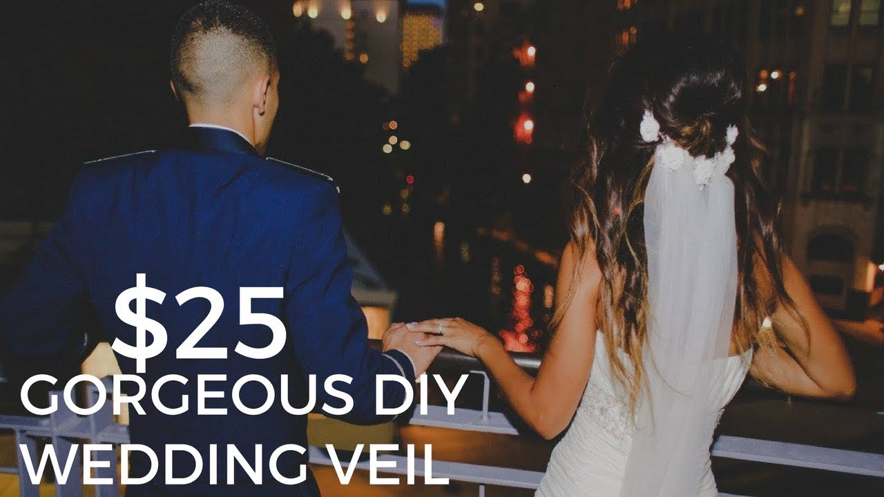 25 DIY Wedding Veil YouTube