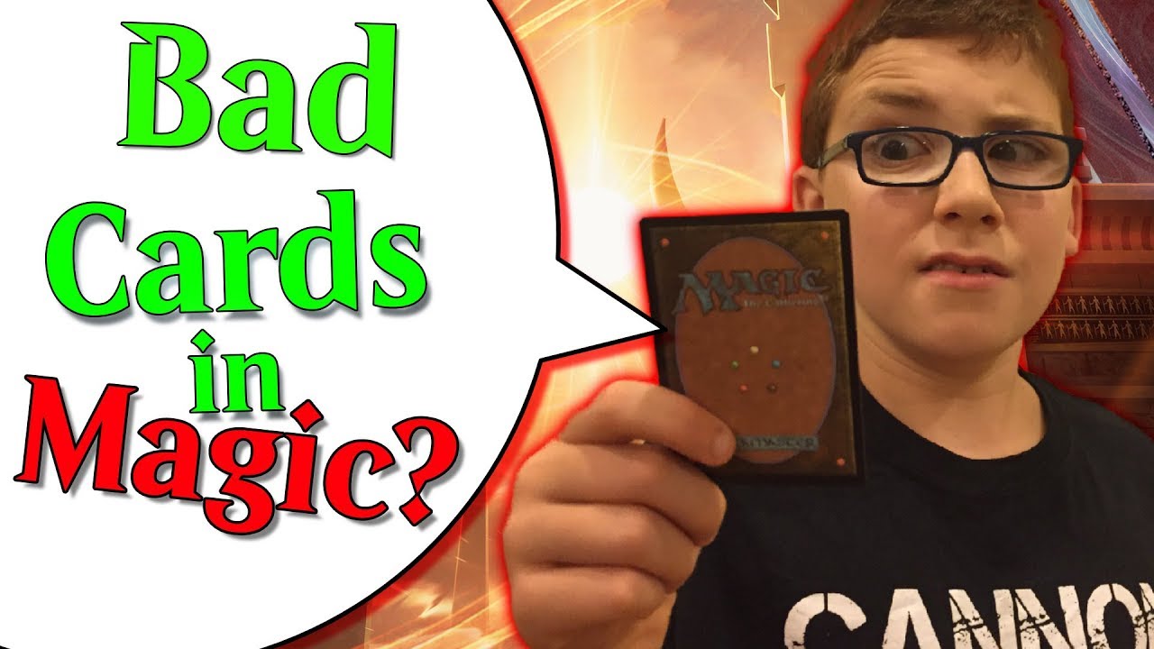 Bad Cards in Magic YouTube