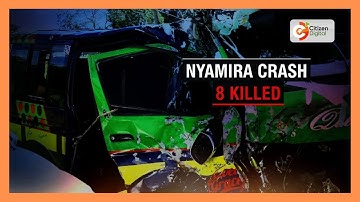 Eight dead in Ekerenyo crash as police hunt truck driver who fled scene