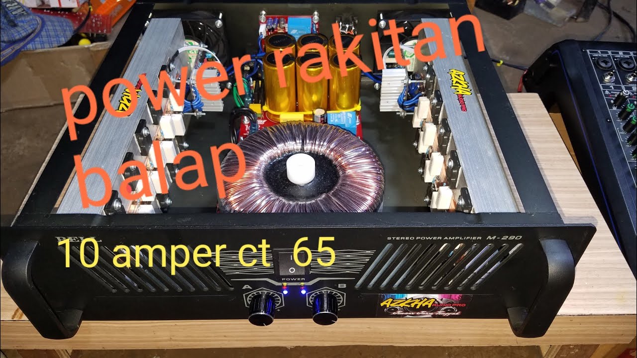 power rakitan balap 10 amper ct 65 || siap kirim ke ngawi - YouTube