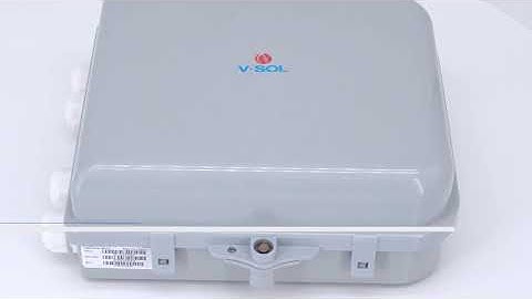 Waterproof and Lightning protection Outdoor ONU - 8FE Reverse PoE ONU