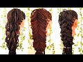 3 SUPER EASY Cute Ponytails FOR LONG LOCS | Summer Party Hairstyle | Trending Hairstyles