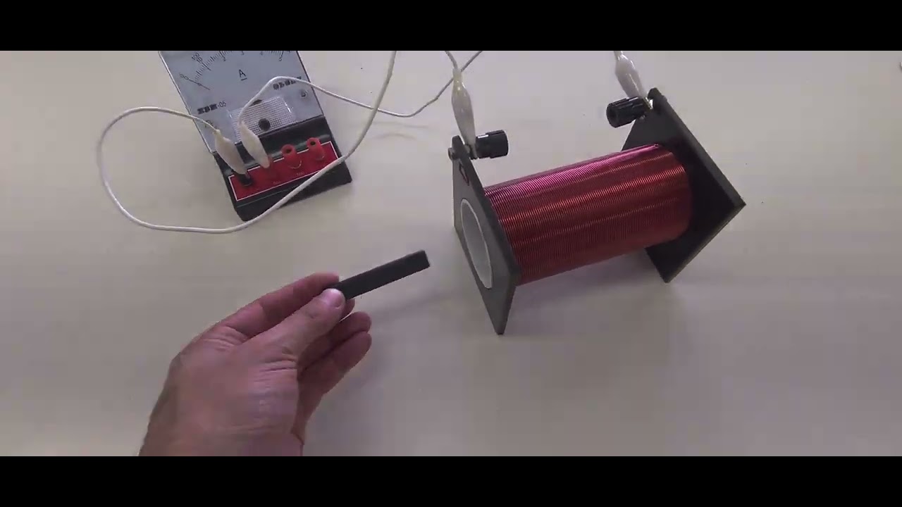 Demo of Faraday's Law of Electromagnetic Induction - YouTube