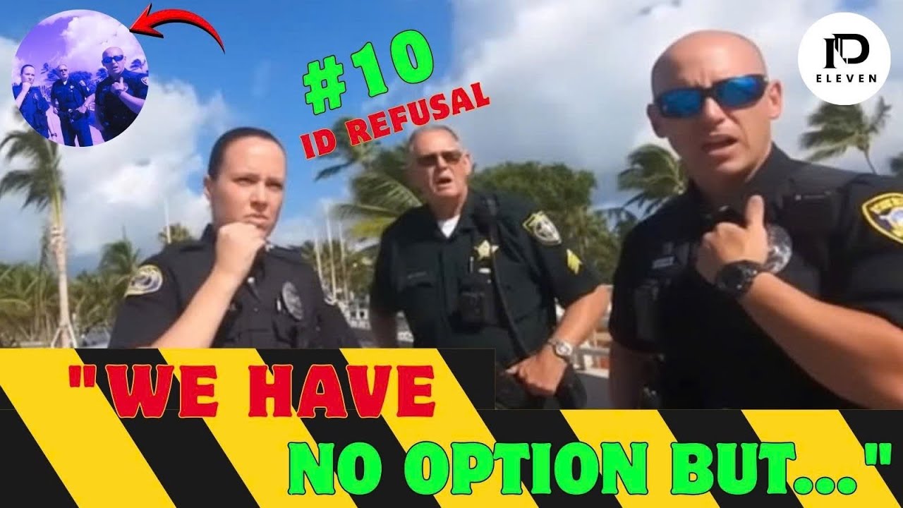 Cops cite wrong law and get a major surprise | ID Refusal - YouTube