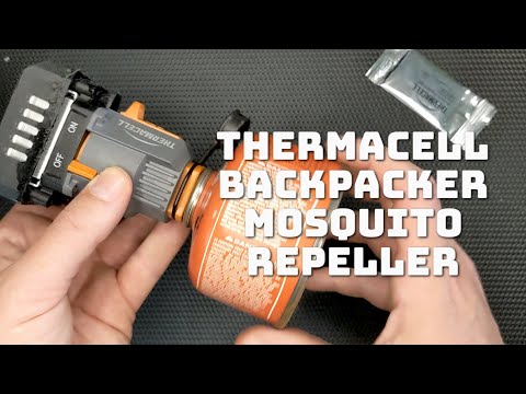 Cheap and awesome way to repel mosquitoes!! ThermaCELL Backpacker Mosquito Repeller!!!