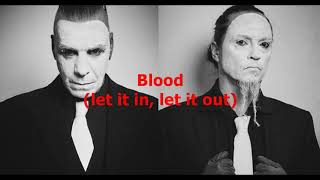 Lindemann - Blut (English Lyrics)