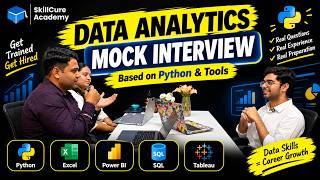 Data Analyst Interview Questions for Freshers 2026 | Data Analytics Mock Interview.