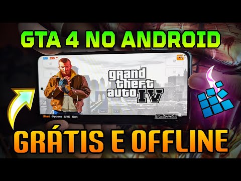 ZEREI A VIDA !! RODEI GTA IV NO CELULAR DE FORMA TOTALMENTE OFFLINE !! CHEGAMOS NO FUTURO !!