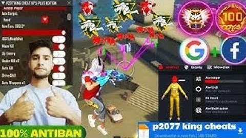 P2077KNG CHEAT V7.5 MOD MENU OB50 ANTIBAN FULL UPDATE 100% SAFE FF MOD CS | BR RANK WORKING ✅