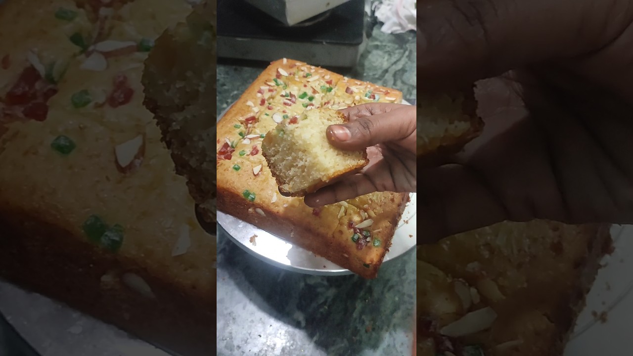 Eggless Tea time cake 