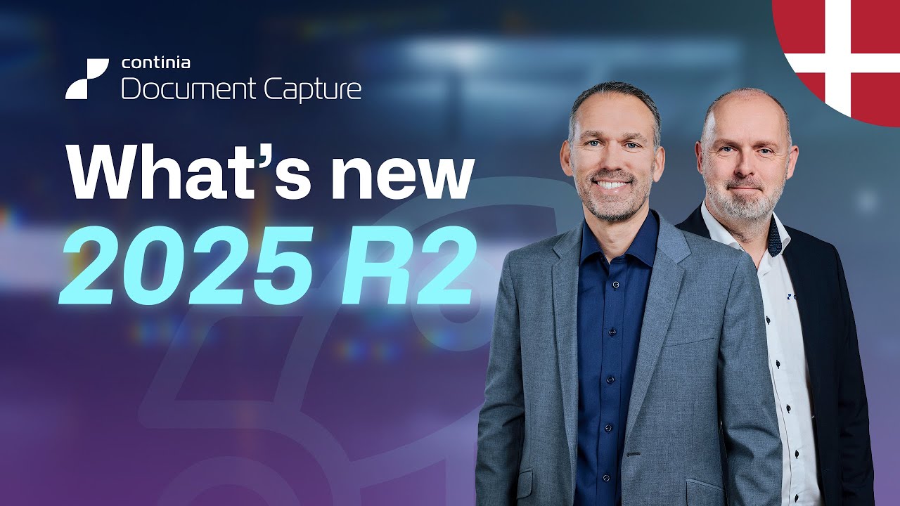 Continia Document Capture - Se nyhederne 2025 R2