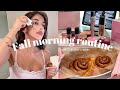 8AM COZY FALL MORNING ROUTINE EVERYTHING SHOWER BAKING WORKOUT SKIN BODY CARE