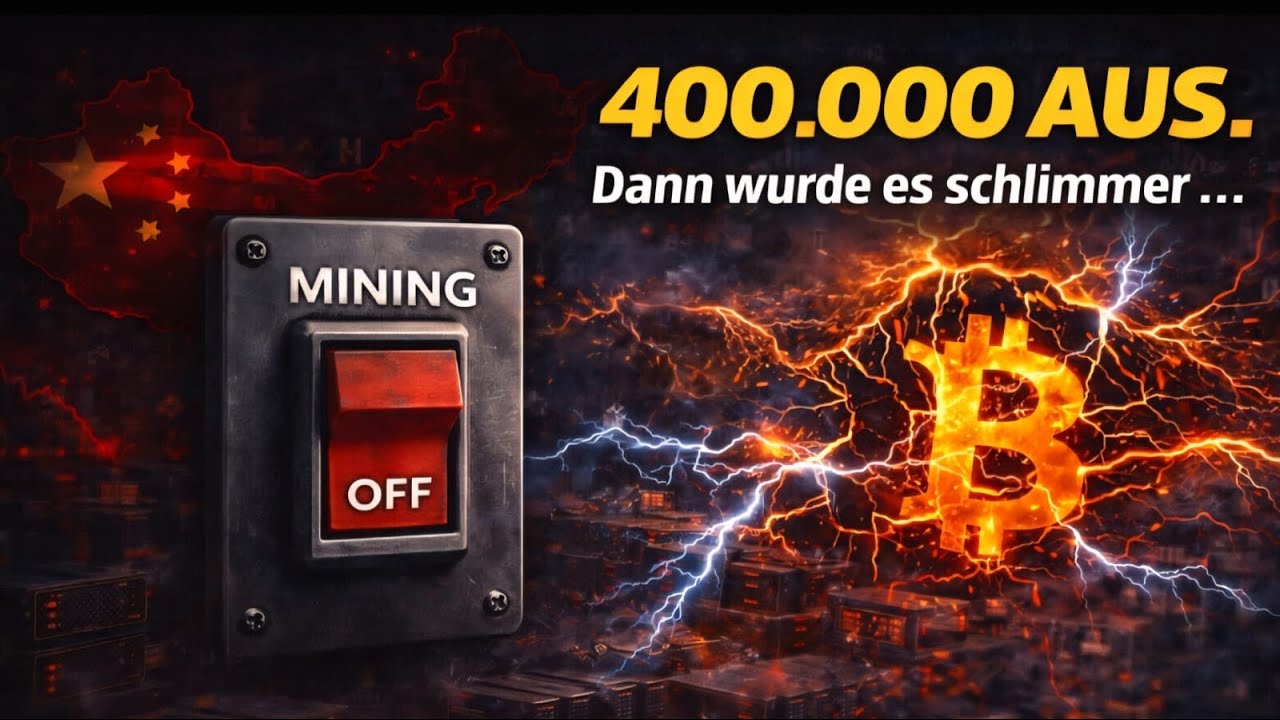 China legte 400 000 Bitcoin Miner still  Dann tat es etwas noch Schlimmeres