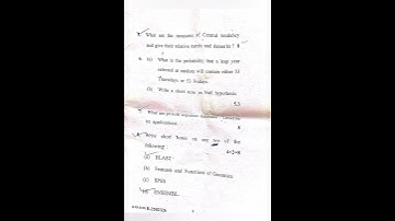 SPU Mandi #MSc zoology & botany 2nd sem , Biostatistics and bioinformatics question paper 2025