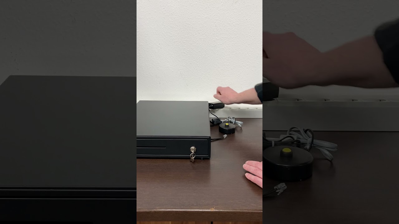 BLitz!Kasse  Push Button Cash Drawer Release / Geldlade ÖFFNER Kassenladenöffner - Manuell