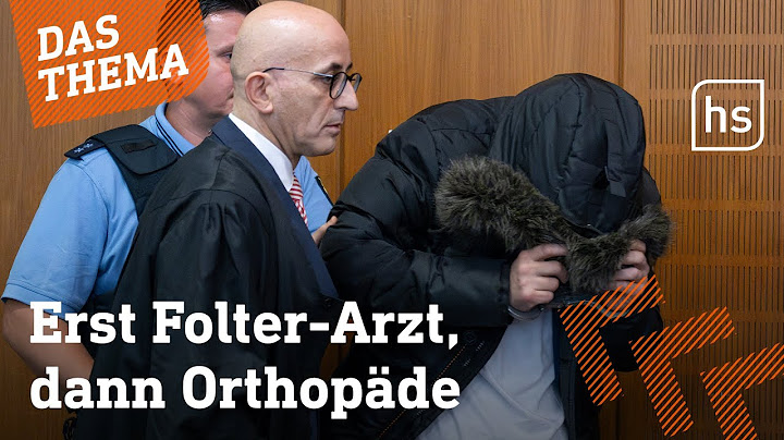 Urteil gegen syrischen Folterarzt gefallen | hessenschau DAS THEMA