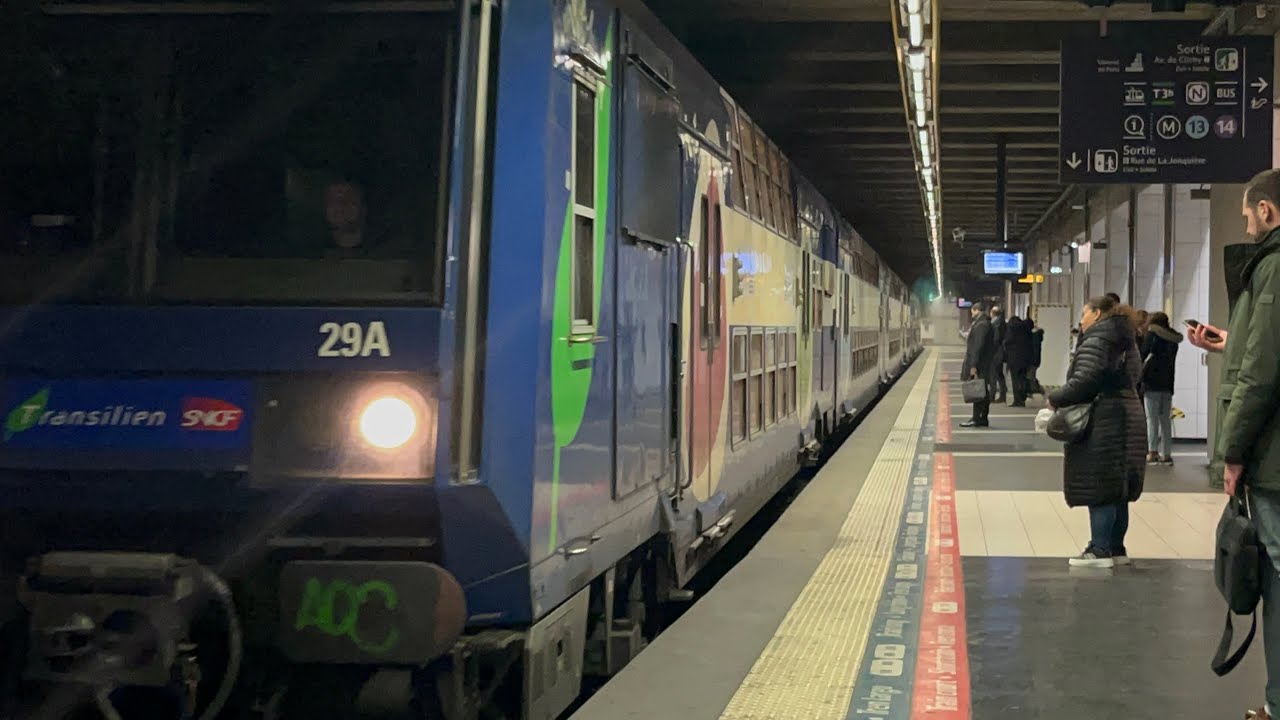RER C Z20500 RIDE - Porte De Clichy - Avenue Foch