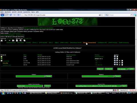 Rooting a linux box via MySQL Injection