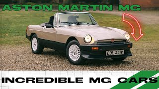 INCREDIBLE LOST MG CARS - MGB ASTON MARTIN, MG ZT V8 400! AND MORE!