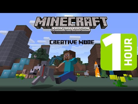 1 HOUR of Minecraft: Xbox 360 Edition (Creative Mode) - No Commentary ...