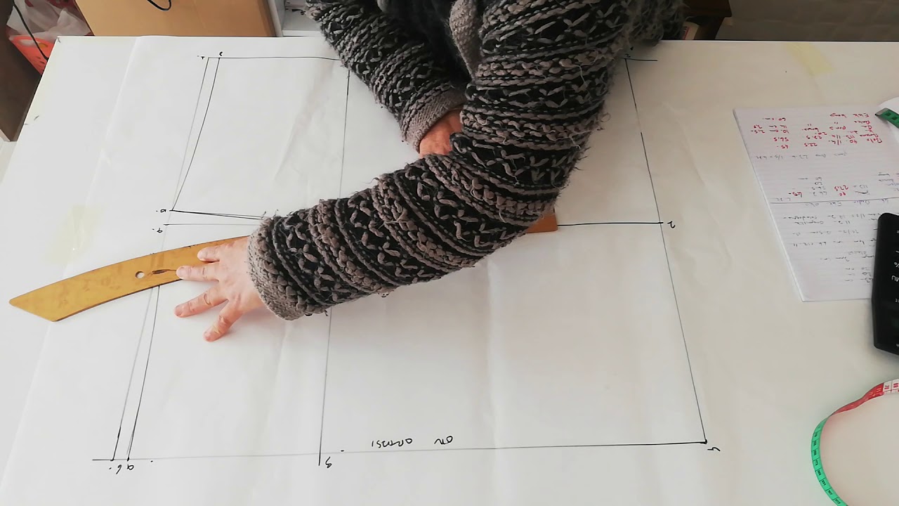 46 BEDEN TEMEL ETEK KALIBI CİZİMİ