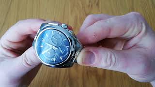 Bulova CURV chronograph watch review
