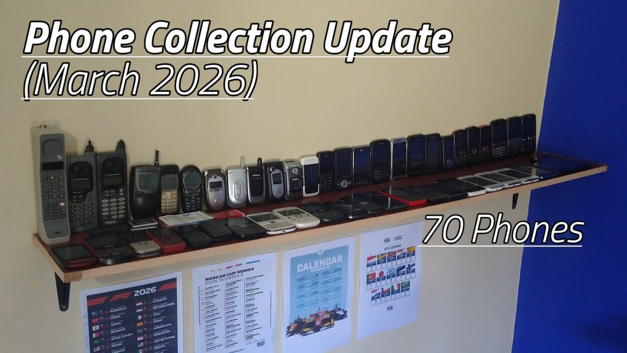 [Take 1] Phone Collection Update | March 2026 (70 Phones) - YouTube