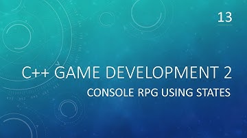 C++ Game Development 2 | State RPG 13 | Fixing Input and handling faulty values! (No crashing!)