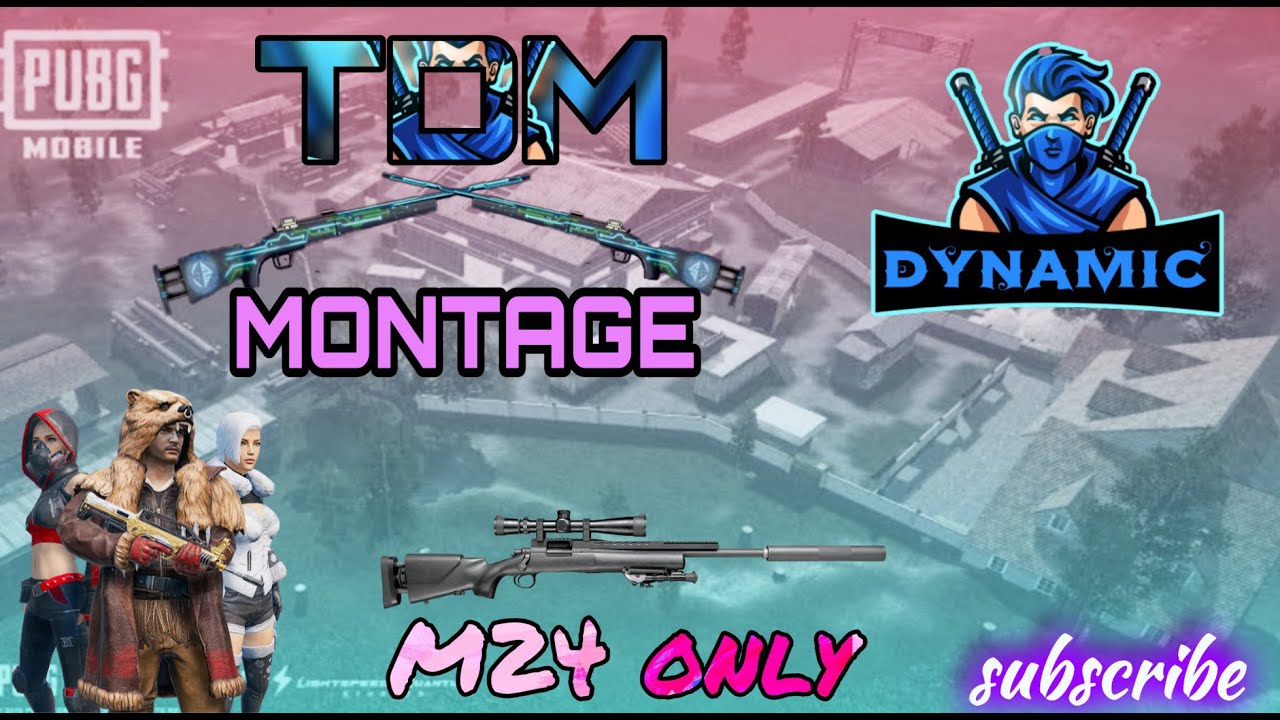 TDM M24 SNIPER MONTAGE | PUBG MOBILE | DYNAMIC GAMING OD - YouTube