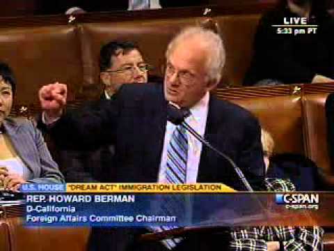 Chairman Berman on the DREAM Act