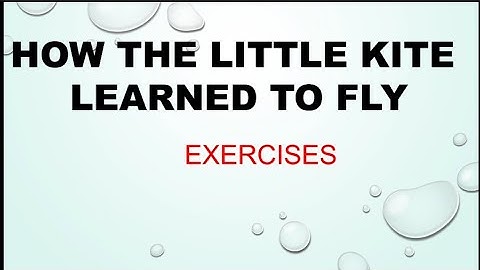 All Questions and Answer s | How The Little Kite Learned To Fly | English Channel