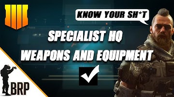 COD: Black Ops 4 Specialist Weapons and Equipment Breakdown