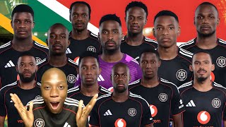 Final Sqaud Orlando Pirates Players In Bafana Bafana Prelim To Make The Final One