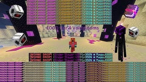 Loot from 1000 Tier 4 Enderman slayer (2025) | Hypixel Skyblock |