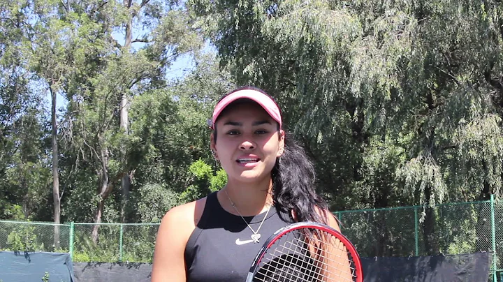 Sofia Valdespino - College tennis recruiting video...