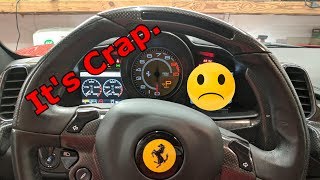 Now that i've had the ferrari 458 italia for about 2 weeks, determined
radio is absolutely crap. not it's quality bad or it doesn'...