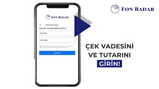 Fon Radar Faktoring Çek Hesaplama