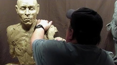 Sculpting with Lemon - Re-Working the Life-Size Bust - Day 2