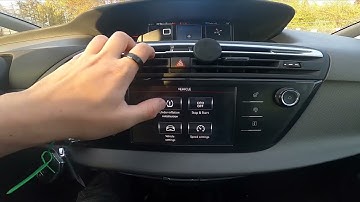 How to Enable or Disable Mood Lighting in Citroen C4 Picasso II ( 2013 - 2018 )