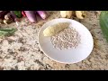 3 types of luffa seeds